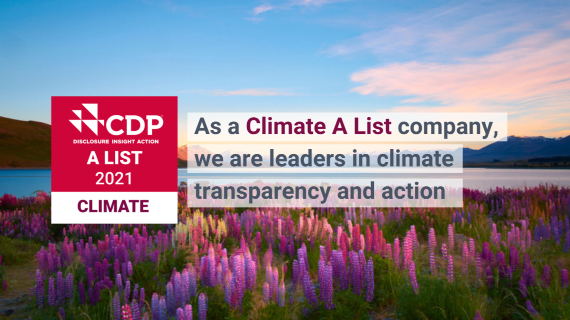 Scatec received an ‘A’ score for tackling climate change by CDP Scatec